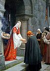Edmund Blair Leighton Canvas Paintings - The Charity of St